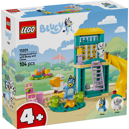 LEGO® Bluey Playground Fun with Bluey & Chloe Đồ Chơi Lắp Ráp Sân Chơi LEGO 11201 - Hình ảnh sản phẩm