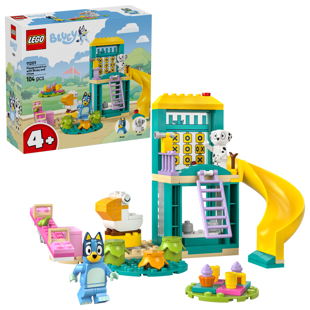 LEGO® Bluey Playground Fun with Bluey & Chloe Đồ Chơi Lắp Ráp Sân Chơi LEGO 11201 LEGO - ảnh 2 - LEGO Sets