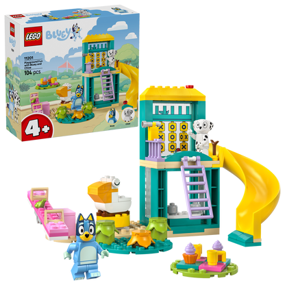 LEGO® Bluey Playground Fun with Bluey & Chloe Đồ Chơi Lắp Ráp Sân Chơi LEGO 11201 LEGO - ảnh 2 - LEGO Sets