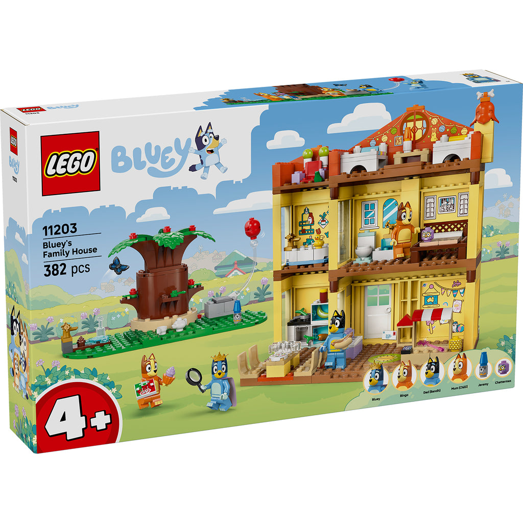 LEGO® Bluey: Bluey’s Family House - Bộ Đồ Chơi Lắp Ráp Ngôi Nhà Gia Đình - LEGO 11203 - Hình ảnh sản phẩm