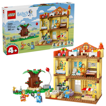 LEGO® Bluey: Bluey’s Family House - Bộ Đồ Chơi Lắp Ráp Ngôi Nhà Gia Đình - LEGO 11203 LEGO - ảnh 1 - Lego