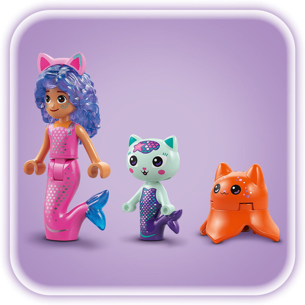 LEGO® Gabby’s Dollhouse Mermaid Gabby’s Aquarium Adventure - Đồ chơi lắp ráp Thủy cung Nàng tiên cá LEGO 11204