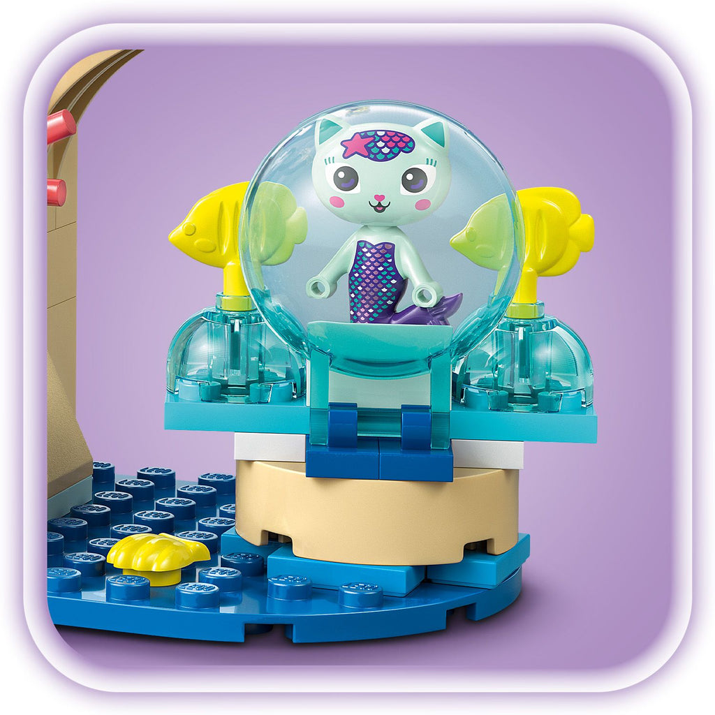 LEGO® Gabby’s Dollhouse Mermaid Gabby’s Aquarium Adventure - Đồ chơi lắp ráp Thủy cung Nàng tiên cá LEGO 11204
