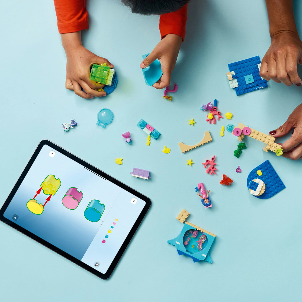 LEGO® Gabby’s Dollhouse Mermaid Gabby’s Aquarium Adventure - Đồ chơi lắp ráp Thủy cung Nàng tiên cá LEGO 11204 - Hình ảnh bổ sung 4