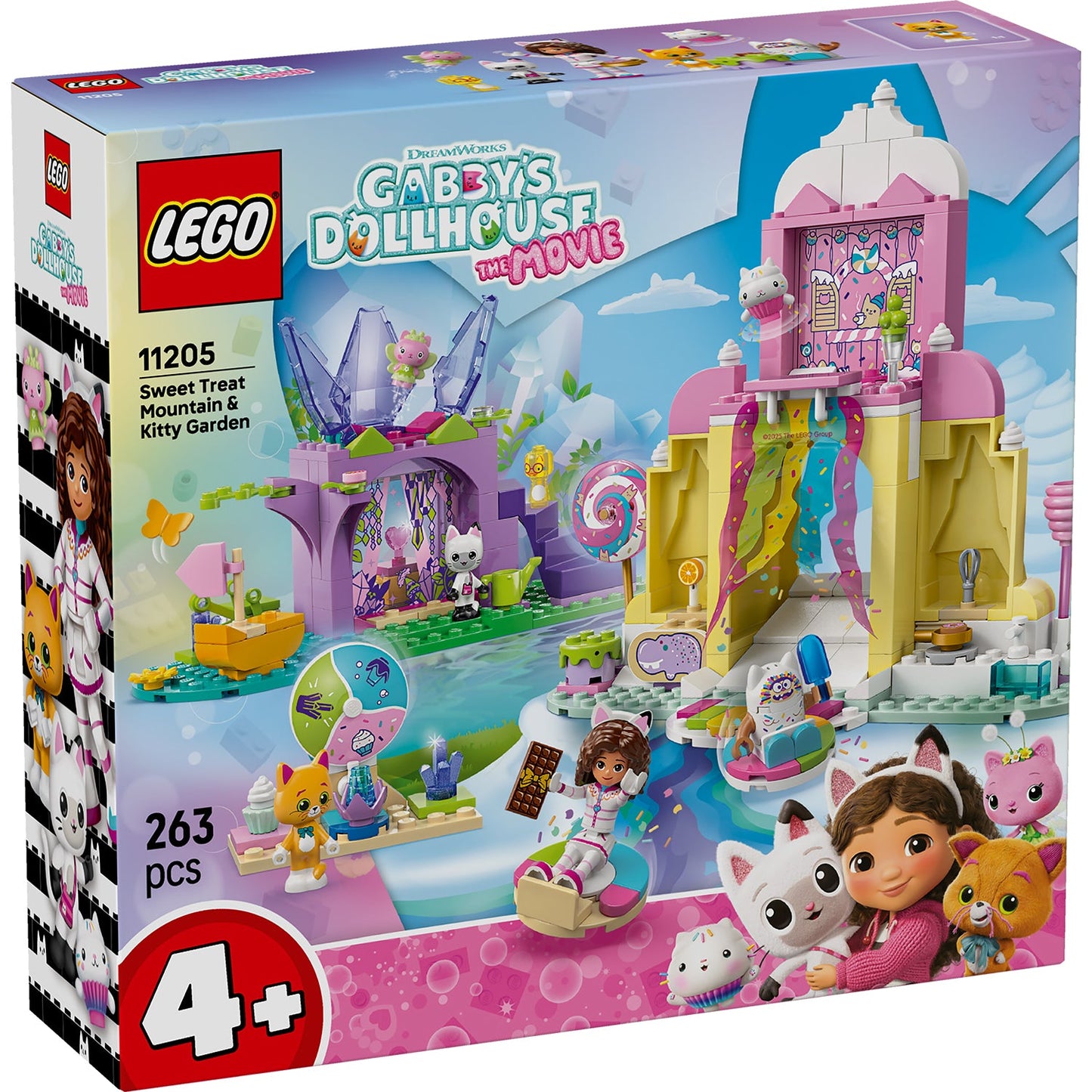LEGO® Gabby’s Dollhouse Sweet Treat Mountain & Kitty Garden (11205) Đồ Chơi Lắp Ráp Chính Hãng - Hình ảnh sản phẩm