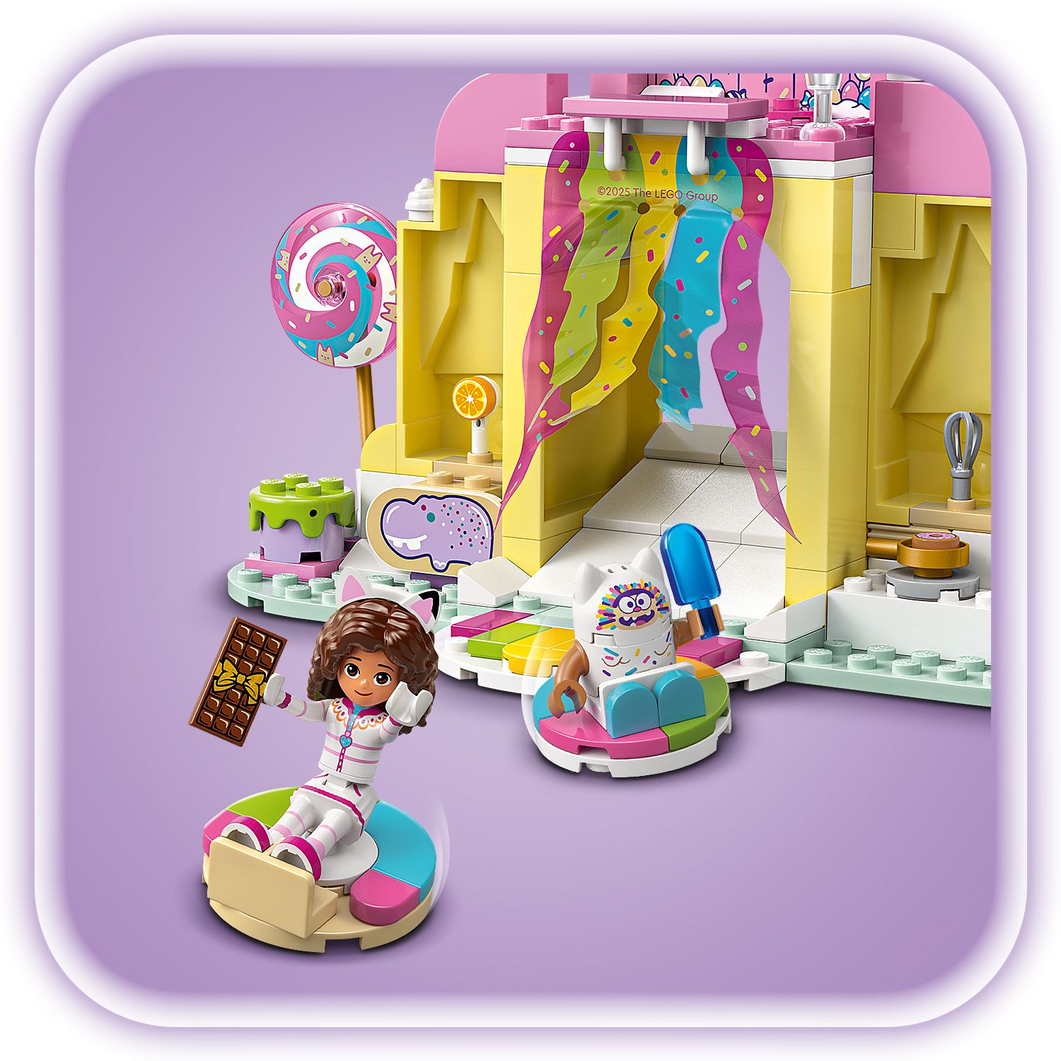 LEGO® Gabby’s Dollhouse Sweet Treat Mountain & Kitty Garden (11205) Đồ Chơi Lắp Ráp Chính Hãng - Hình ảnh bổ sung 7