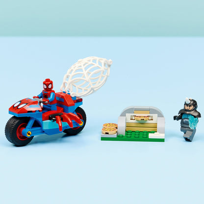 LEGO® Marvel Spidey And His Amazing Friends Spidey on his Motorcycle vs. Rhino - Đồ chơi lắp ráp Xe Mô Tô Nhện 11206 - Hình ảnh bổ sung 5