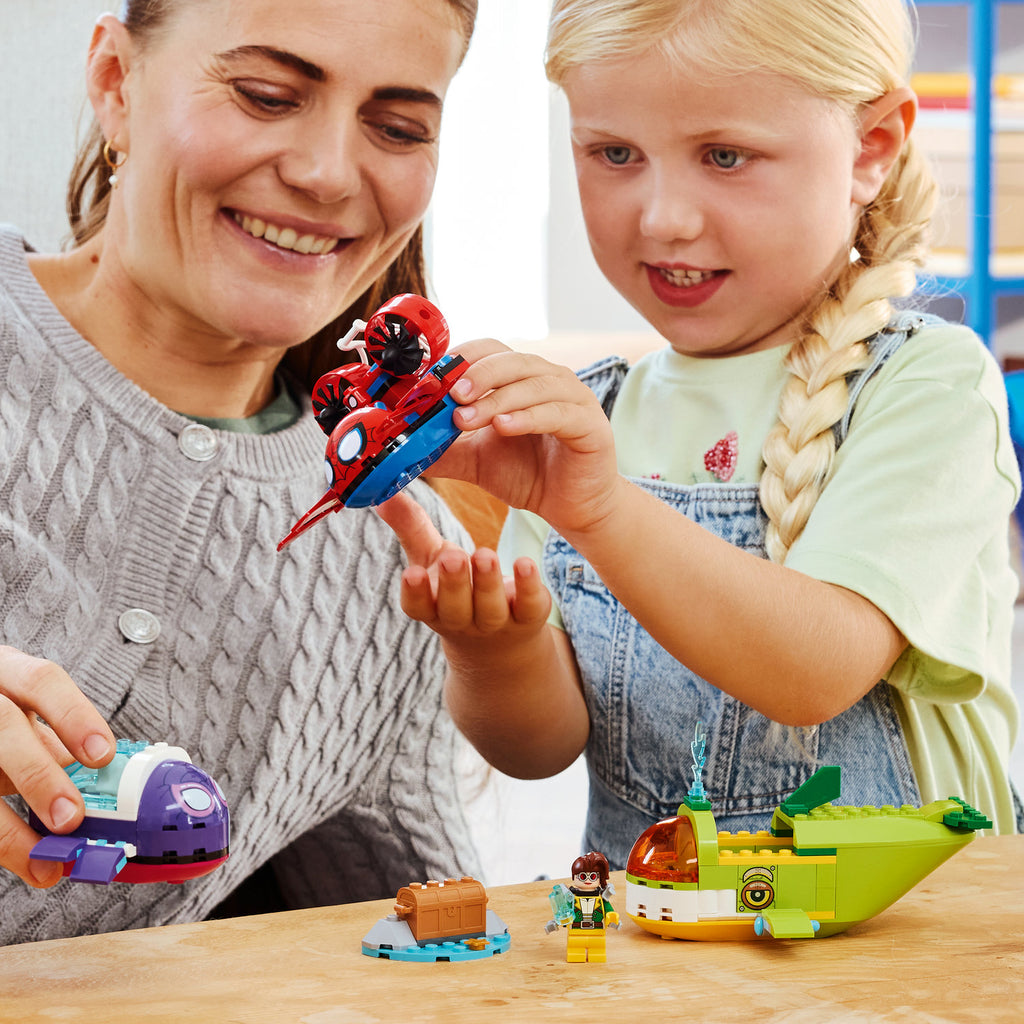 LEGO® Marvel Spidey And His Amazing Friends Spidey: Underwater Vehicles - Đồ Chơi Lắp Ráp Tàu Ngầm Siêu Anh Hùng - LEGO 11207 - Góc nhìn khác 3