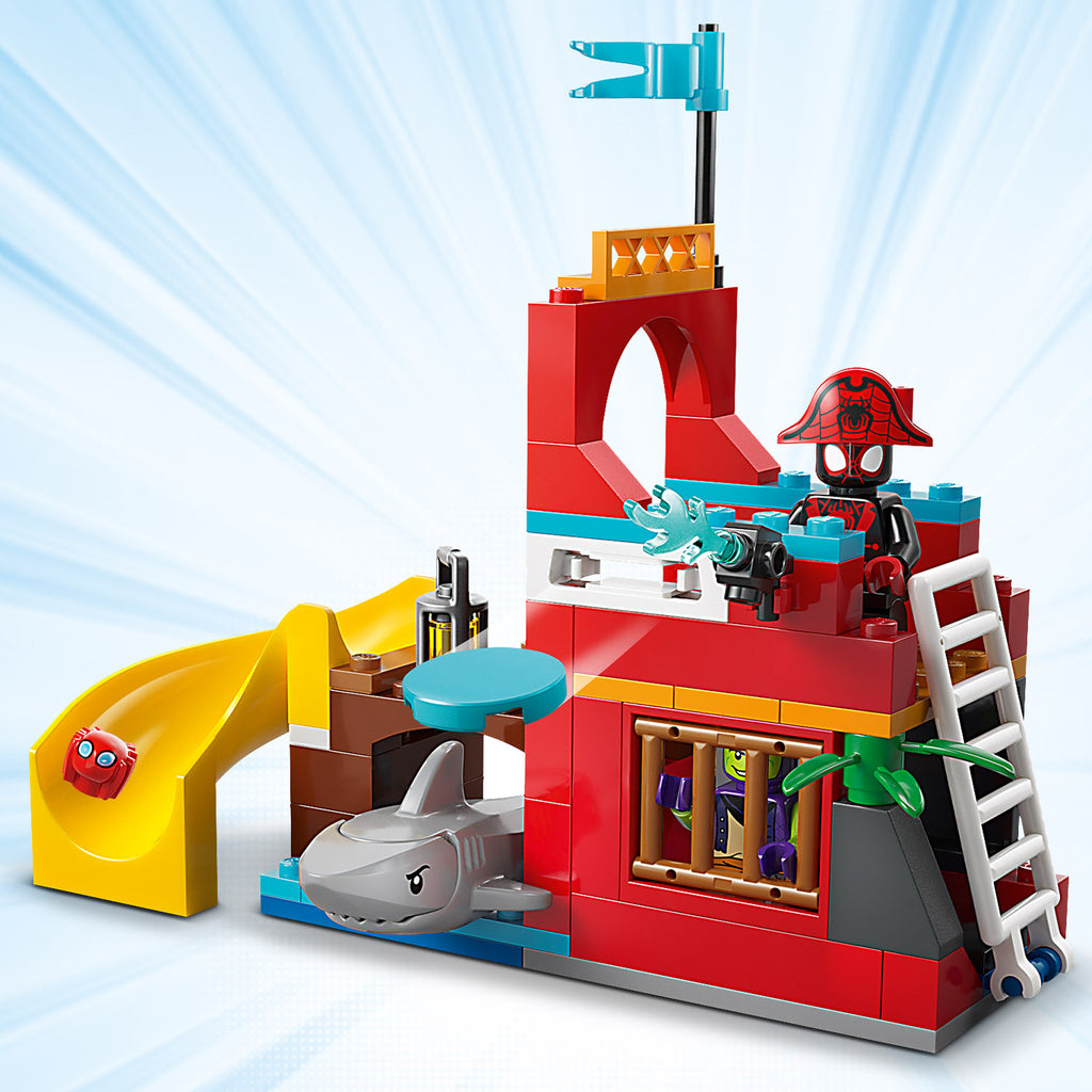 LEGO® Marvel Spidey and His Amazing Friends Team Spidey Pirate Ship - Đồ Chơi Lắp Ráp Tàu Hải Tặc 11208 - Hình ảnh bổ sung 7