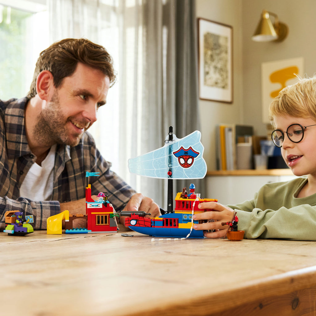 LEGO® Marvel Spidey and His Amazing Friends Team Spidey Pirate Ship - Đồ Chơi Lắp Ráp Tàu Hải Tặc 11208 - Góc nhìn khác 3