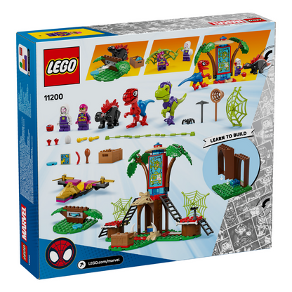 LEGO® Marvel Spidey And His Amazing Friends Spidey and Gobby’s Raptor Battle at Tree House HQ Đồ chơi lắp ráp Siêu anh hùng L