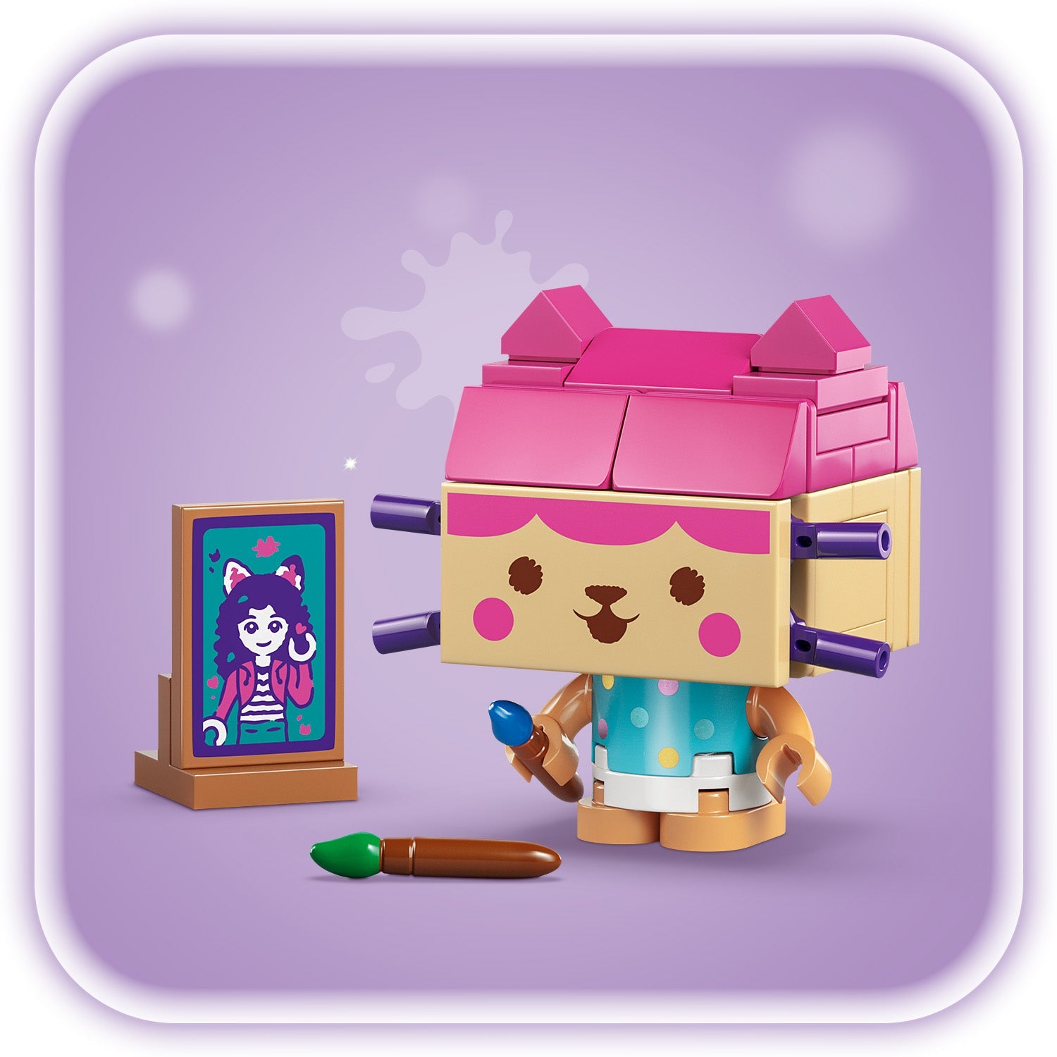 LEGO® Gabby’s Dollhouse Gabby’s Brick-Built Cat Friends - Bộ lắp ráp mô hình mèo - LEGO 11215 - Hình ảnh bổ sung 7