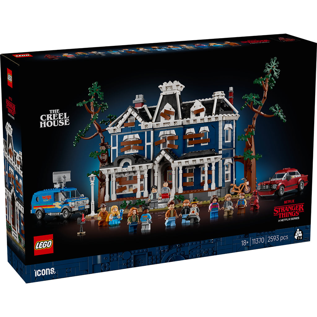 LEGO® Icons Stranger Things: The Creel House - Mô Hình Nhà Creel & Thế Giới Ngược - LEGO 11370 - Hình ảnh sản phẩm