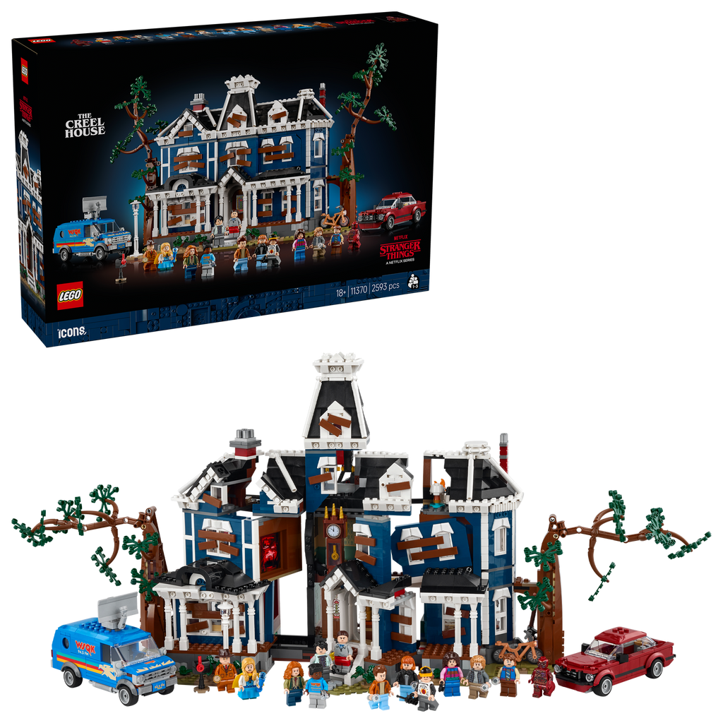 LEGO® Icons Stranger Things: The Creel House - Mô Hình Nhà Creel & Thế Giới Ngược - LEGO 11370 LEGO - ảnh 6 - Lego