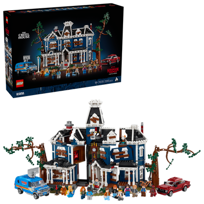 LEGO® Icons Stranger Things: The Creel House - Mô Hình Nhà Creel & Thế Giới Ngược - LEGO 11370 LEGO - ảnh 6 - Lego