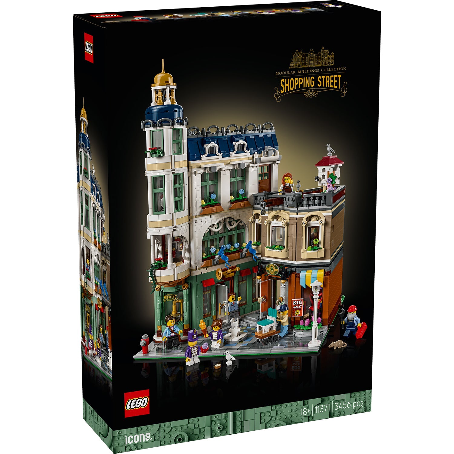 LEGO® Icons Shopping Street - Mô Hình Phố Mua Sắm Modular 11371 - LEGO - Hình ảnh sản phẩm