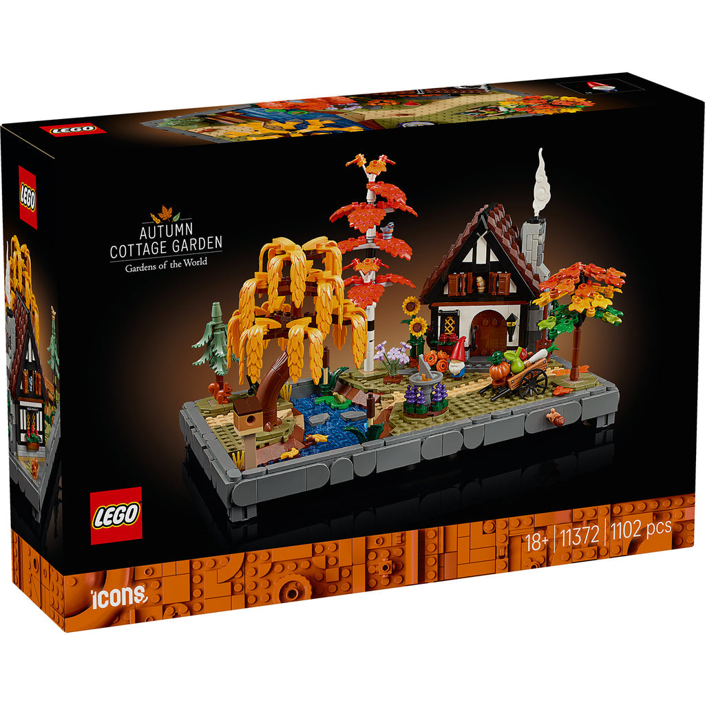 LEGO® Icons Autumn Cottage Garden - Mô Hình Nhà Vườn Mùa Thu - LEGO 11372 - Hình ảnh sản phẩm