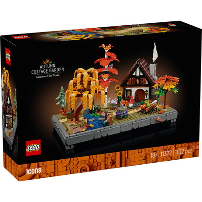 LEGO® Icons Autumn Cottage Garden - Mô Hình Nhà Vườn Mùa Thu - LEGO 11372 - Hình ảnh sản phẩm