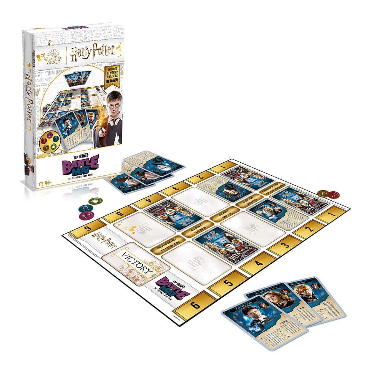 Harry Potter Top Trumps Battle Mat Card Game - Trò chơi thẻ bài chiến thuật đối kháng - Winning Moves - Hình ảnh chi tiết 2