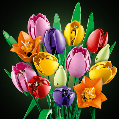 LEGO® Botanicals Tulip Bouquet - Bó Hoa Tulip Lắp Ráp Decor - LEGO 11501 - Hình ảnh bổ sung 5