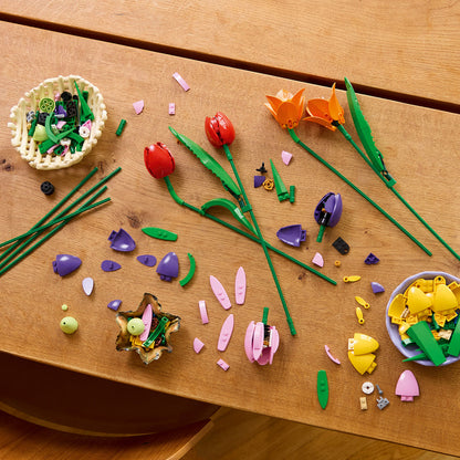 LEGO® Botanicals Tulip Bouquet - Bó Hoa Tulip Lắp Ráp Decor - LEGO 11501 - Hình ảnh bổ sung 6