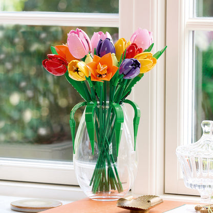 LEGO® Botanicals Tulip Bouquet - Bó Hoa Tulip Lắp Ráp Decor - LEGO 11501 - Hình ảnh bổ sung 7