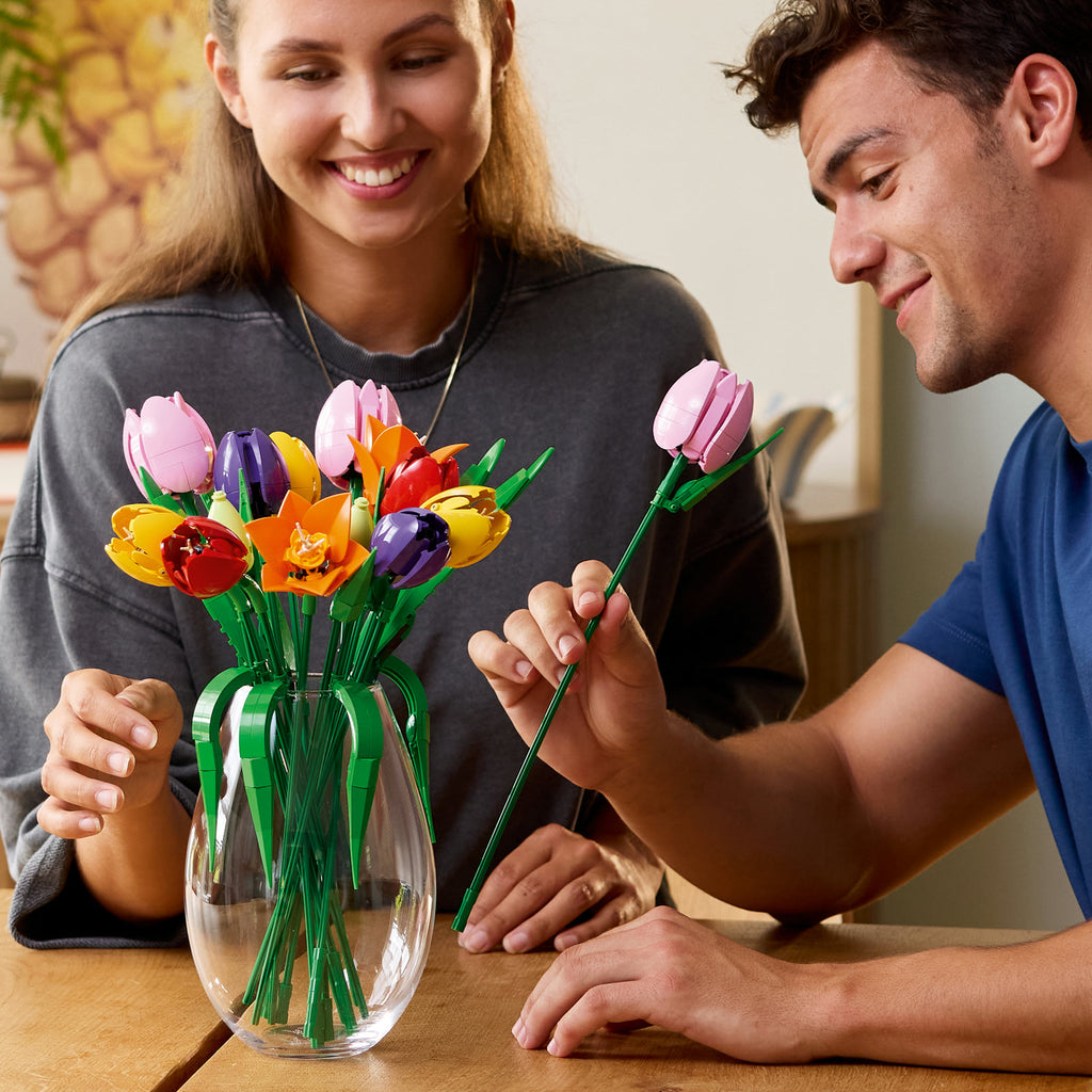LEGO® Botanicals Tulip Bouquet - Bó Hoa Tulip Lắp Ráp Decor - LEGO 11501 - Hình ảnh bổ sung 4