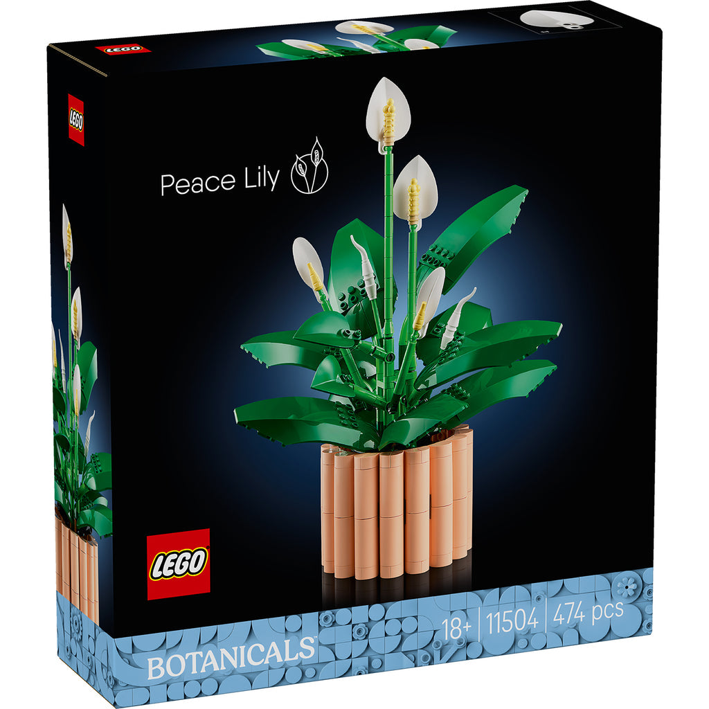 LEGO® Botanicals Peace Lily - Bộ Lắp Ráp Hoa Lan Ý Trang Trí - LEGO 11504 - Hình ảnh sản phẩm