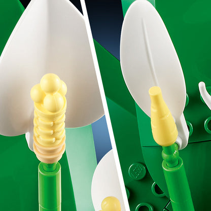 LEGO® Botanicals Peace Lily - Bộ Lắp Ráp Hoa Lan Ý Trang Trí - LEGO 11504