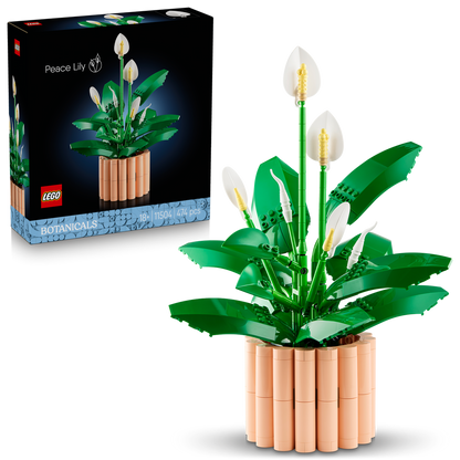 LEGO® Botanicals Peace Lily - Bộ Lắp Ráp Hoa Lan Ý Trang Trí - LEGO 11504
