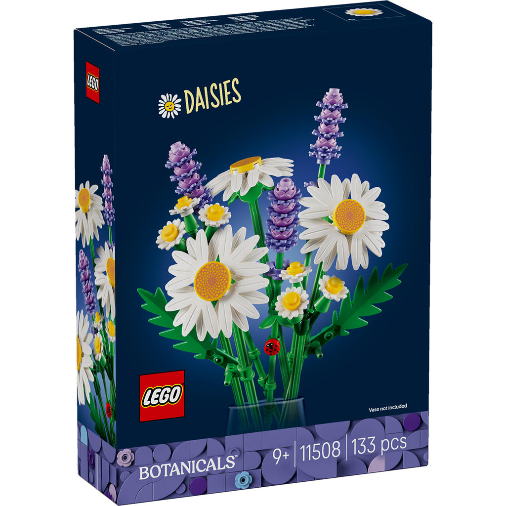 LEGO® Botanicals Daisies - Bộ Lắp Ráp Hoa Cúc Trang Trí - LEGO 11508 - Hình ảnh sản phẩm
