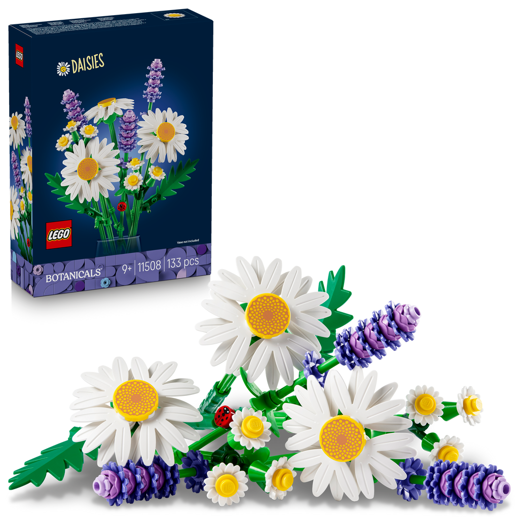 LEGO® Botanicals Daisies - Bộ Lắp Ráp Hoa Cúc Trang Trí - LEGO 11508