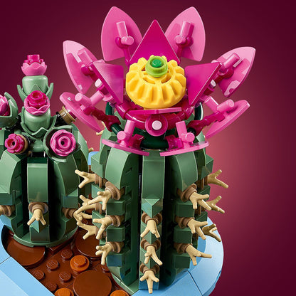 LEGO® Botanicals Flowering Cactus - Bộ Lắp Ráp Xương Rồng Nở Hoa - LEGO 11509 - Hình ảnh bổ sung 8