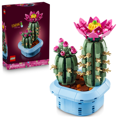LEGO® Botanicals Flowering Cactus - Bộ Lắp Ráp Xương Rồng Nở Hoa - LEGO 11509 LEGO - ảnh 2 - LEGO Botanical Collection