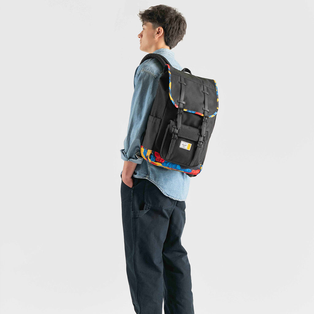 LEGO® Herschel Little America™ Backpack - Abstract Bricks - Balo Thời Trang Cao Cấp Herschel x LEGO - Hình ảnh chi tiết 2