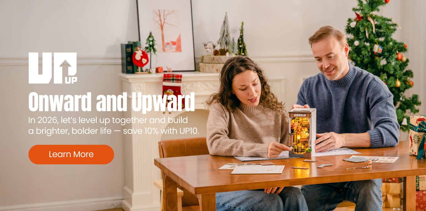 Rolife Super Creator Plastic Diy Mini House 3 in 1 L Shape - Mô hình nhà búp bê nhựa lắp ráp 3 trong 1 - Rolife