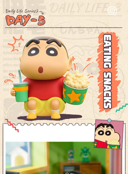 CRAYON SHIN-CHAN DAILY 3RD - Mô hình Blind Box bông (Plush) - 52TOYS