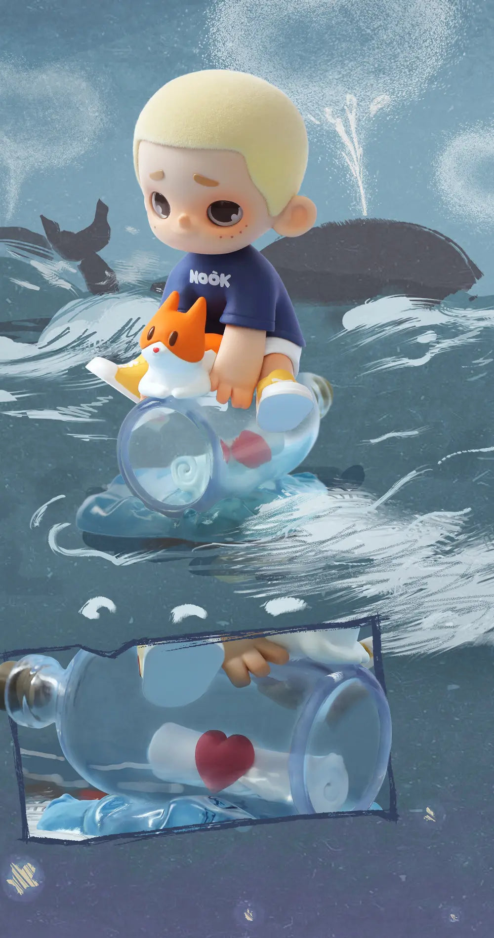 NOOK QUEST FOR THE HEART - Mô hình Blind Box Art Toy - 52TOYS