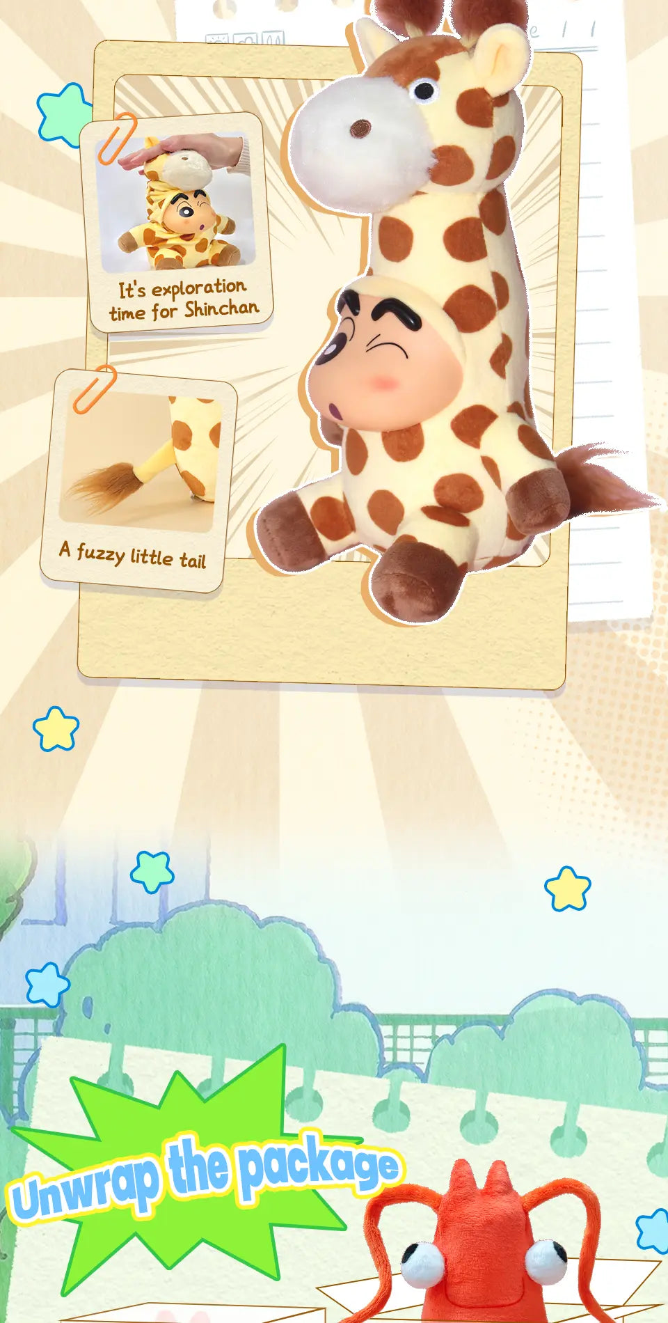 Crayon Shinchan Growing Fun Blind Box - Mô hình Art Toy Blind Box - 52TOYS