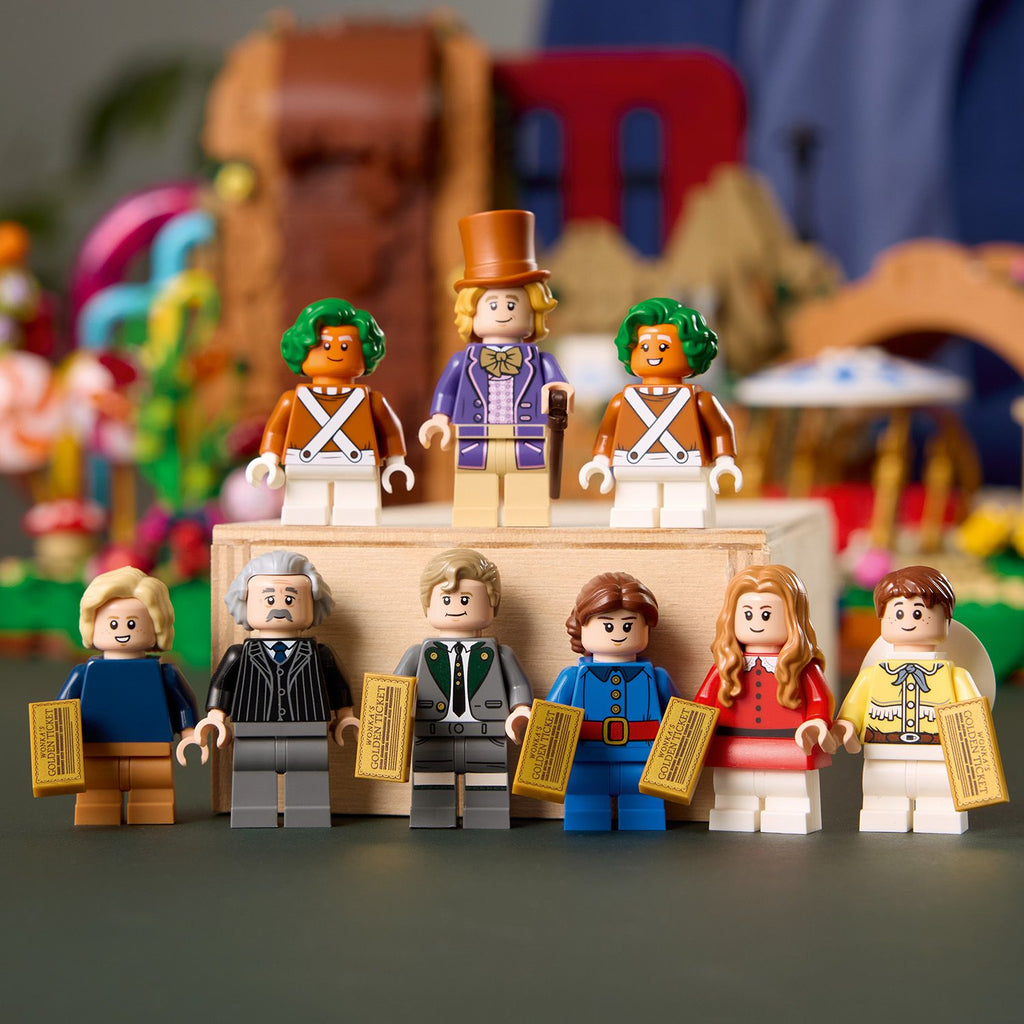 LEGO® Ideas Willy Wonka & the Chocolate Factory - Mô hình Nhà Máy Sô-cô-la (21360) LEGO - ảnh 2 - LEGO Ideas