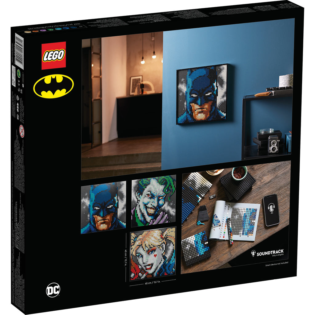 LEGO® Art Jim Lee Batman™ Collection - Bộ Lắp Ráp Tranh Nghệ Thuật 3 Trong 1 - LEGO 31205