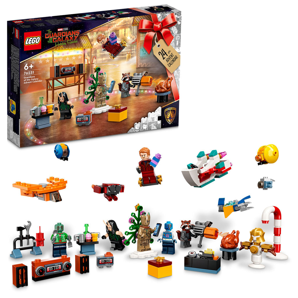 LEGO® Marvel Studios’ Guardians of the Galaxy Advent Calendar - Bộ Đồ Chơi Lịch Mùa Vọng Giáng Sinh - LEGO 76231 LEGO - ảnh 6
