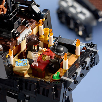 LEGO® ICONS™ Captain Jack Sparrow’s Pirate Ship - Mô hình Tàu Cướp Biển Ngọc Trai Đen - LEGO 10365