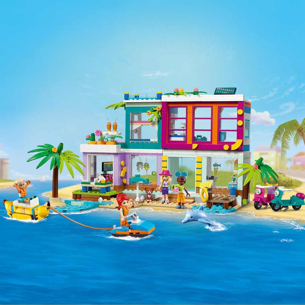 LEGO® Friends™ Vacation Beach House - Đồ chơi lắp ráp Biệt thự nghỉ dưỡng bãi biển - LEGO 41709