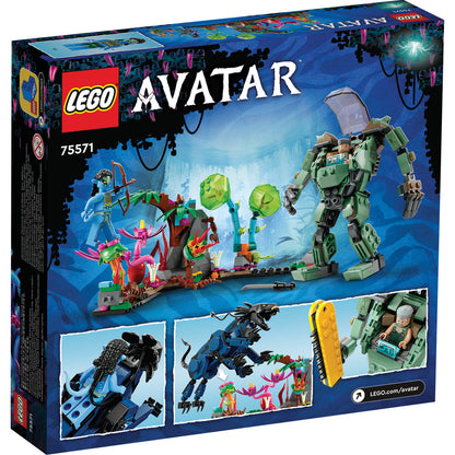 LEGO® Avatar™ Neytiri & Thanator vs. AMP Suit Quaritch - Đồ Chơi Lắp Ráp Chính Hãng LEGO 75571 LEGO - ảnh 2 - LEGO Sets