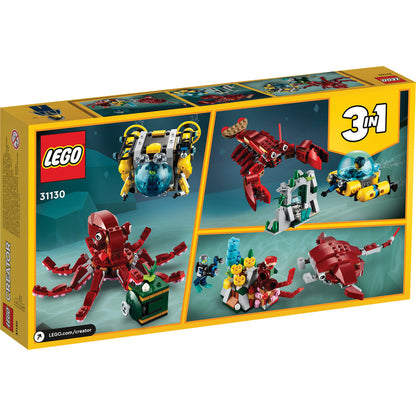 LEGO® Creator 3-in-1 Sunken Treasure Mission - Bộ Lắp Ráp Sứ Mệnh Kho Báu Dưới Biển - LEGO 31130