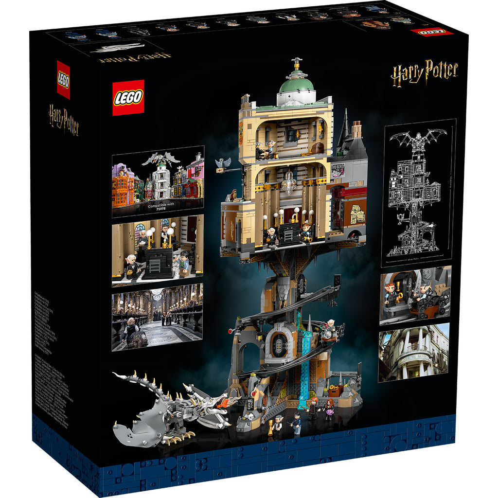 LEGO® Harry Potter™ Gringotts™ Wizarding Bank - Collectors Edition - Mô hình Ngân hàng Phù thủy Phiên bản Sưu tầm LEGO 76417