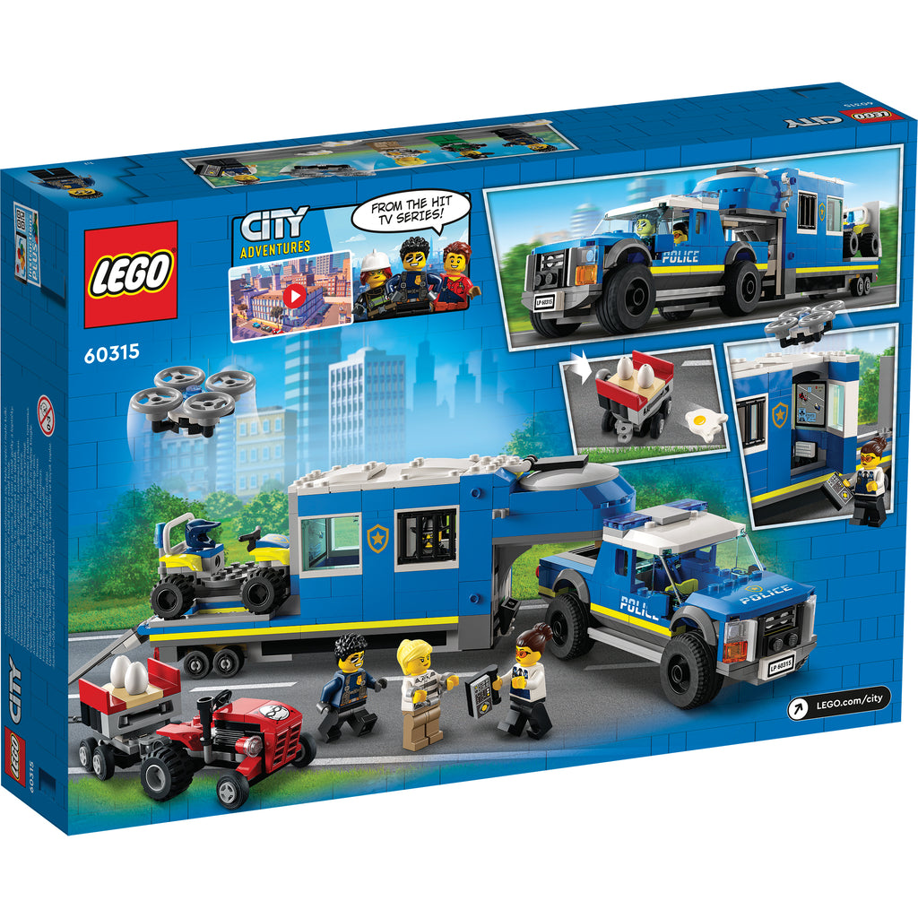 LEGO® City Police Mobile Command Truck - Xe Tải Chỉ Huy Cảnh Sát Lưu Động - LEGO 60315 LEGO - ảnh 2 - Building Set