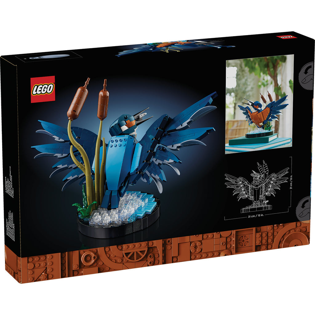 LEGO® ICONS™ Kingfisher Bird - Mô Hình Chim Bói Cá Trang Trí - LEGO 10331