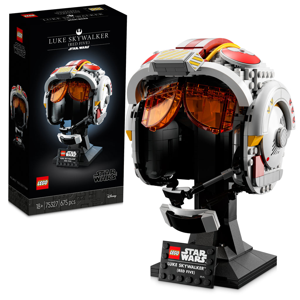 LEGO® Star Wars™ Luke Skywalker (Red Five) Helmet - Mô Hình Mũ Bảo Hiểm Sưu Tầm - LEGO 75327